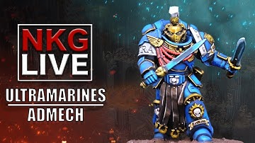 Ultramarines VS Adeptus Mechanicus - Warhammer 40K Battle Report | NKG Live