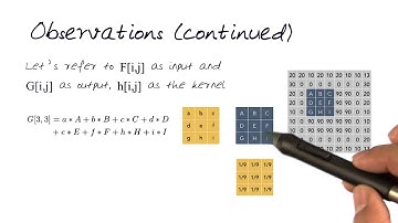 Observations Continued