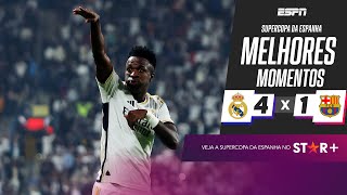Thumbnail for VINICIUS JR. ANOTA HAT-TRICK, REAL MADRID MASSACRA O BARCELONA E É CAMPEÃO DA SUPERCOPA DA ESPANHA