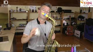 Boquilla Syos. Ismael Dorado (Alto Sax).  Mouthpieces |REVIEW| Syos