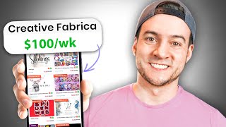 Make $100/wk With Creative Fabrica (  a BONUS TIP)