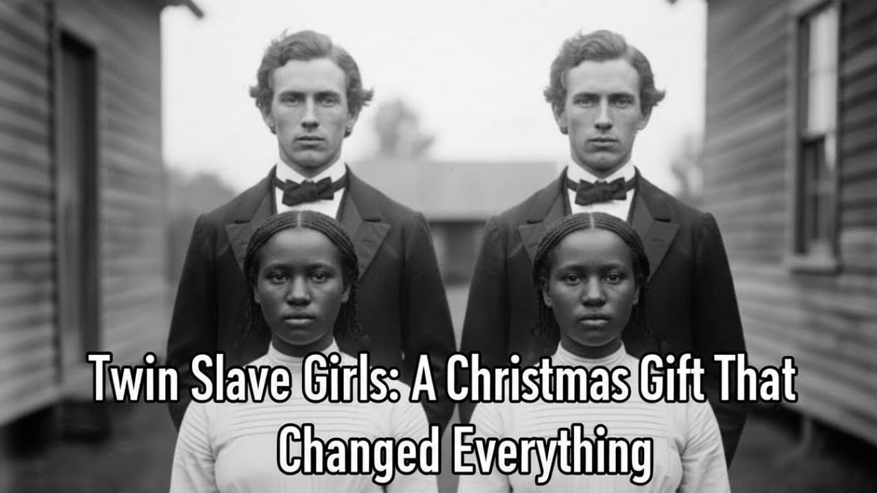 “The Baron Bought Twin Slave Girls as Christmas Gifts — What They Did Changed Everything”| Dark file