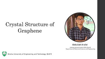 Crystal structure of Graphene