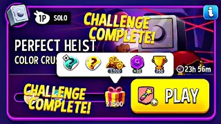Color Crush Mushrooms Perfect Heist Solo Challenge / Match Masters Solo Challenge Today  screenshot 5