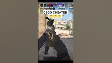 CSGO CHEATER EP3 - WALL HACK USER #shorts #csgo #cs2 #gaming #steam #valve