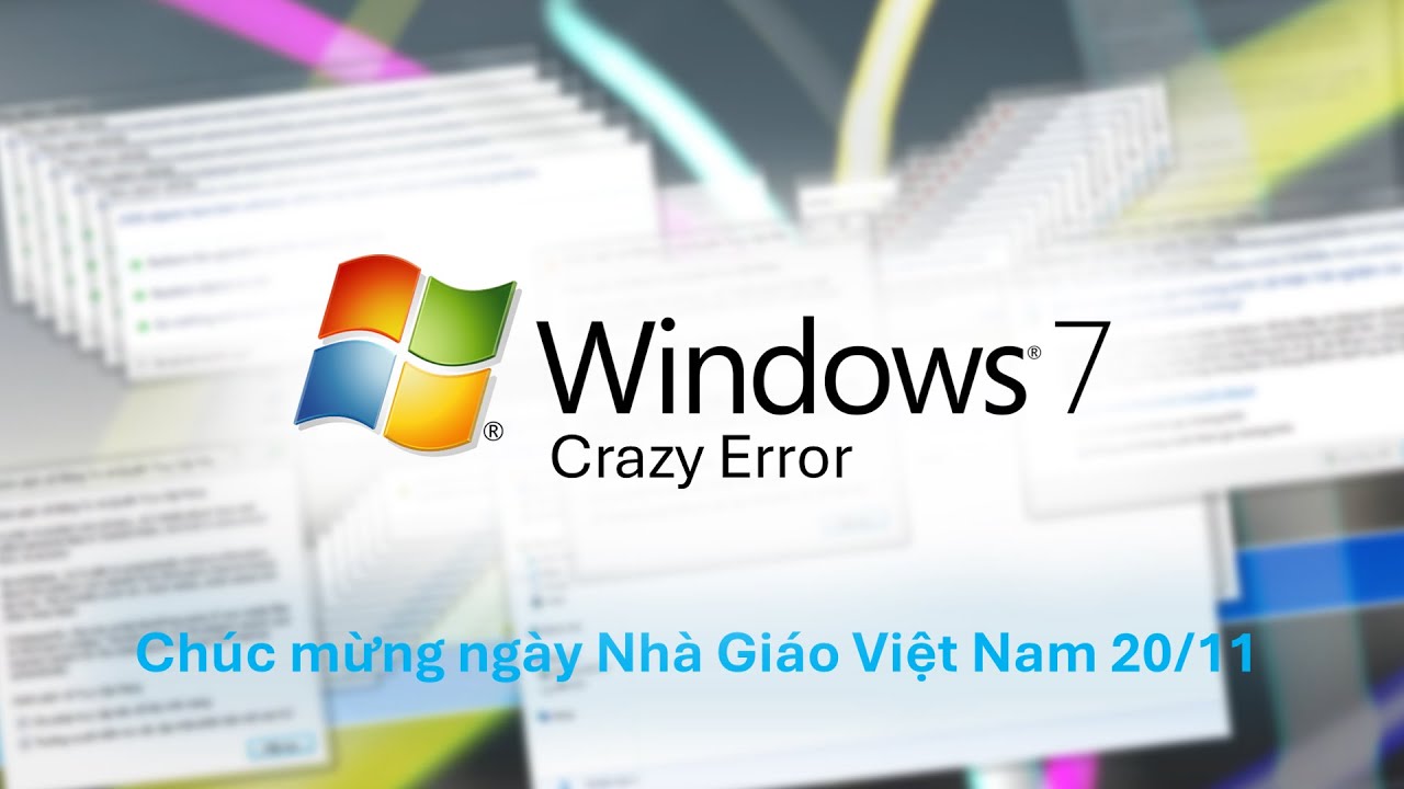 Windows 7 Crazy Error