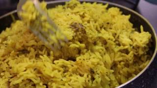 How To Cook Yellow Herb Rice + Recipe ||The Real Heavenly Bites