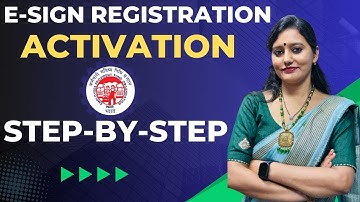 EPFO Latest E-Sign Registration & activation Process for Approval Joint Declaration Request | E-SIGN
