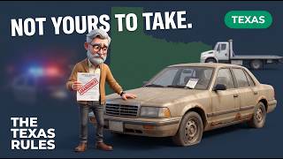 How to Get Rid of an Abandoned Car in Texas (Legally)