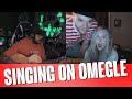 i ran into another YouTuber - Singing On Omegle!