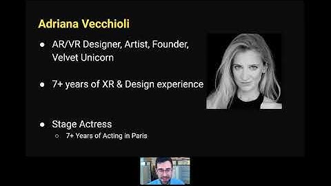 UX Design for XR applications and Immersive Storytelling — Circuit Stream Workshop 2020 09 17