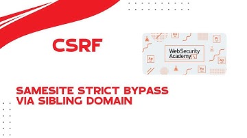 SameSite Strict bypass via sibling domain | PortSwigger | CSRF Labs 9
