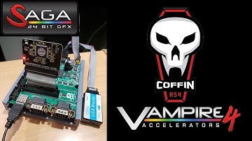 Vampire 4 Standalone Amiga AGA RTG and HDMI audio test