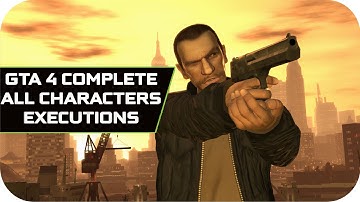 GTA 4 Executions Cutscenes All Characters HD [Complete Edition]