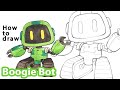 How to draw boogie bot  poppy playtime  coloring included