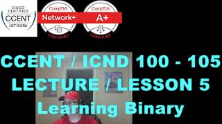 Famous CCENT ICND1 (Lecture / Lesson 5) Learning Binary Net Worth