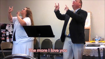 The More I Seek You - Kari Jobe (ASL)