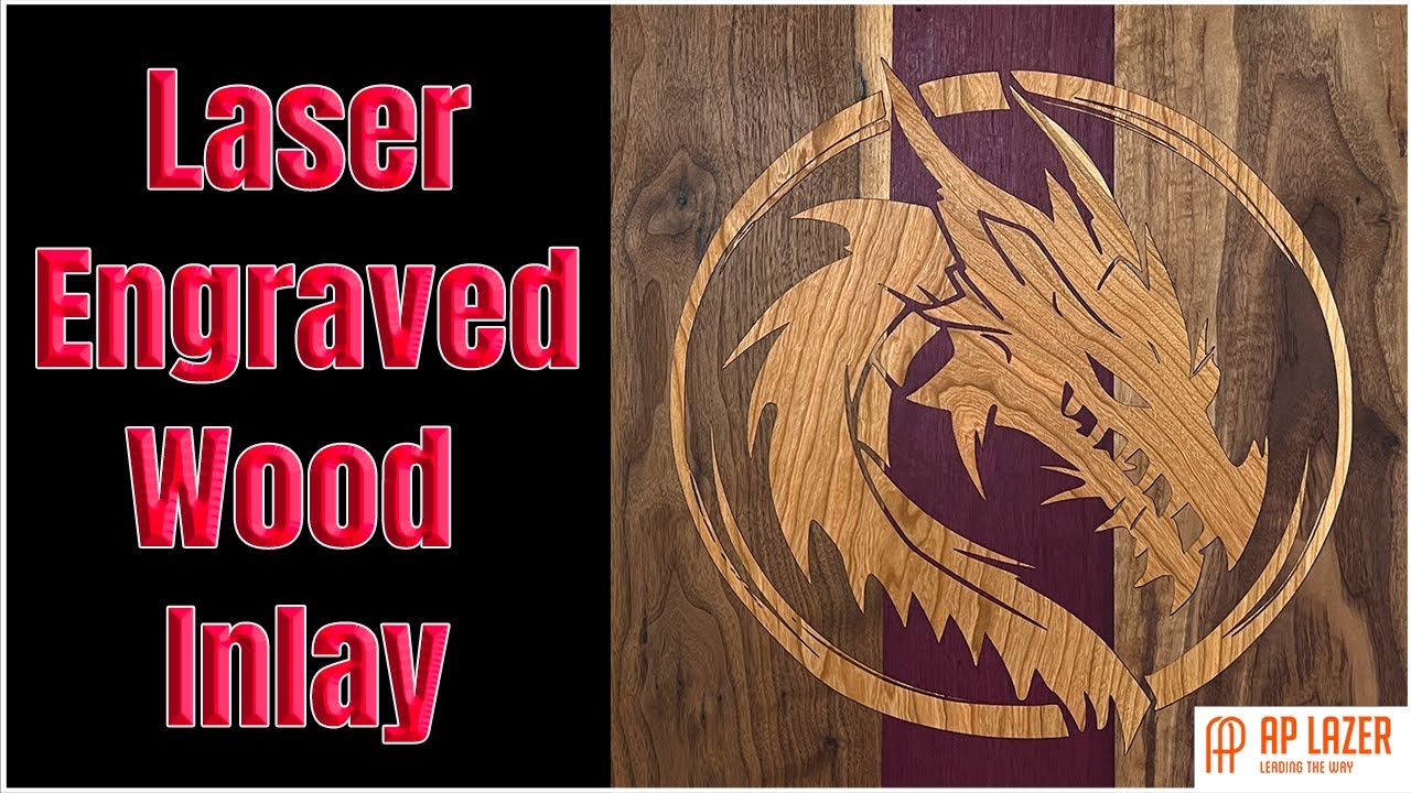 Laser Cut Wood Inlay (How to Use Kerf Offset with my APLazer and