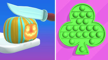 Pop Us vs Soap Collect Gameplay - Satisfying and Relaxing ASMR Slicing Video