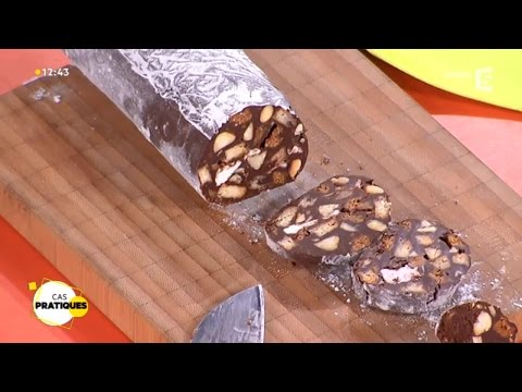 un-saucisson-de-pâques-en-chocolat