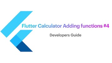 Flutter Calculator Adding functions #4 on M1 MacBook Pro