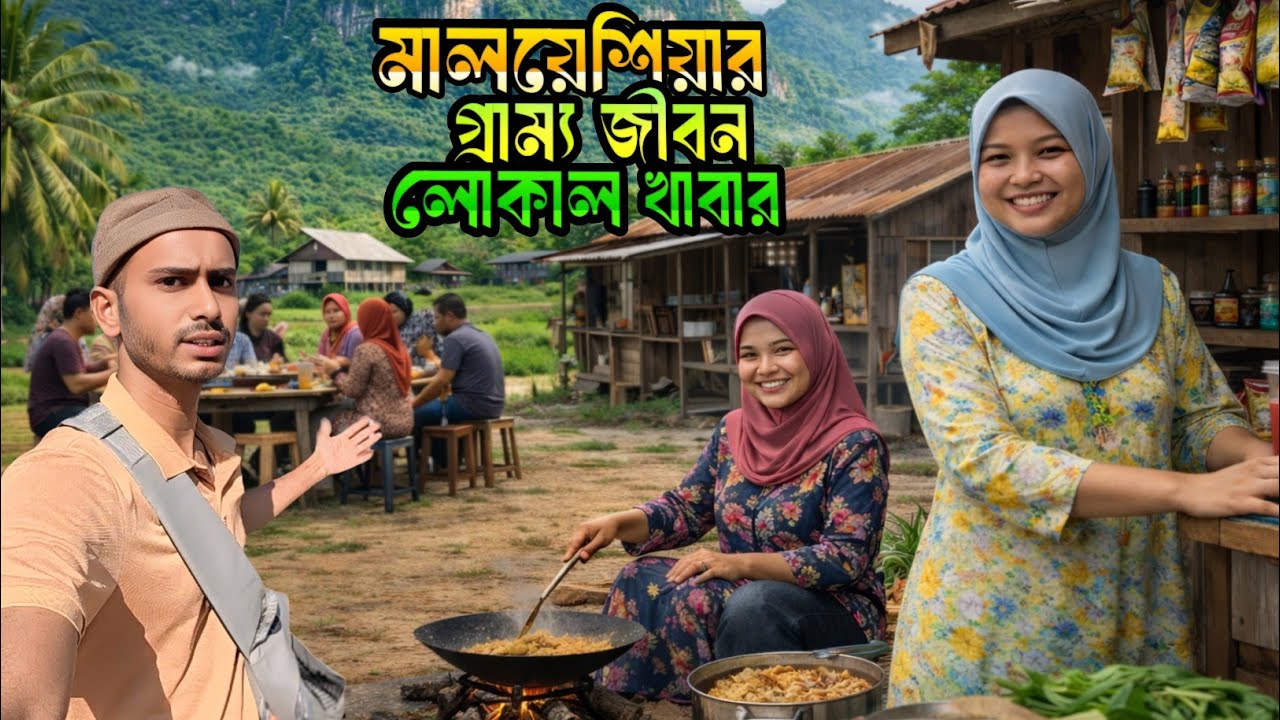 Malaysia Village Life 🇲🇾 | Amazing Rural Life & Local Food Experience | মালয়েশিয়ার গ্রামীণ জীবন