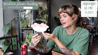 bye I&#39;m in variegated plant heaven 🌿👼 We Pot Plants - my favourite unboxing yet? ✨