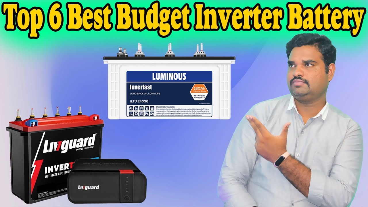 Top 6 Best Inverter Battery In India 2022 With Price |Inverter Battery ...