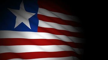 Liberia Country Flag Animation | Full HD | Flags of the World