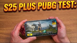 SAMSUNG GALAXY S25 PLUS PUBG MOBİLE - FPS , GPU , CPU TEST