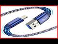 Durable 2-Pack MFi Certified iPhone Charging Cables for Fast, Reliable Power