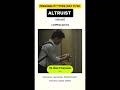 ALTRUIST kya hota hai? |Altruism meaning |one word substitution #shorts #facts #motivation #movie