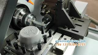 CK0640 China Flat Bed CNC Turning Lathe Machine With Live Tool