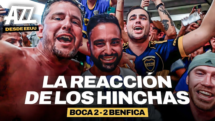 LA REACCIÓN de los HINCHAS de BOCA al 2-2 contra BENFICA - LUCHO COFANO desde MIAMI | AZZ MUNDIAL