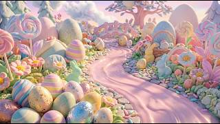 2026 Mesmerizing Easter Candy World 🍭🐣 | Calming Music & Ambience (4K)