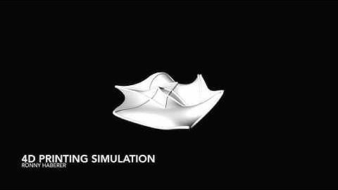4D Printing Simulation