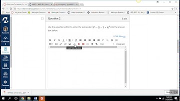 Using Canvas Equation Editor-Basic