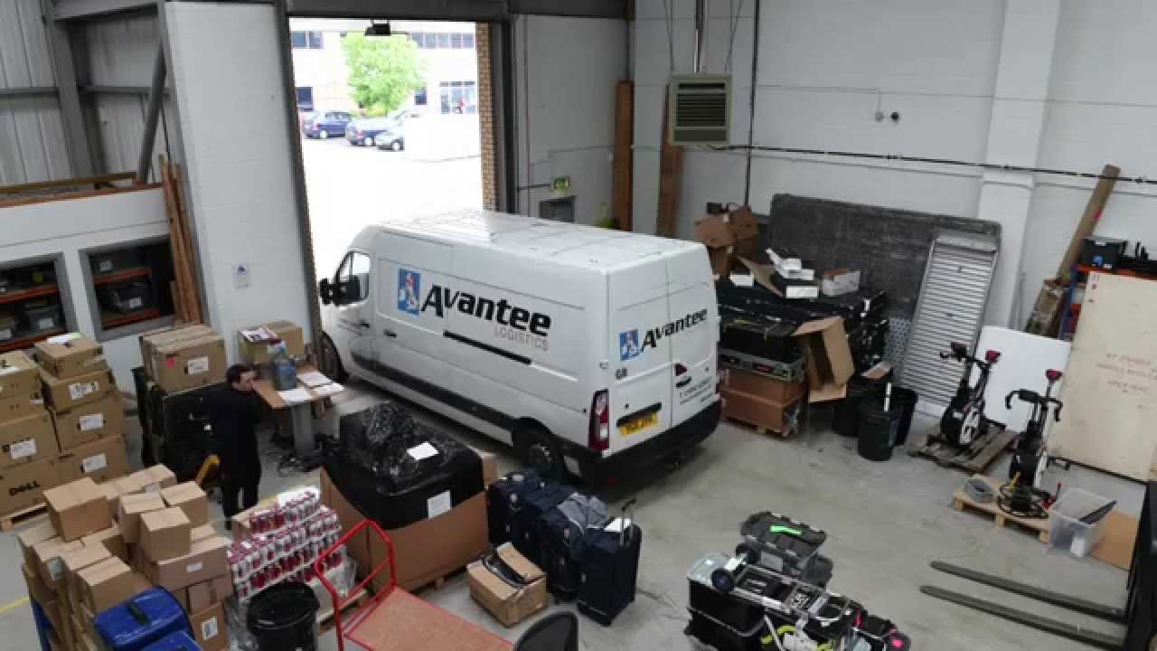 Timelapse of Getty Images van being packed for Cannes Film Festival