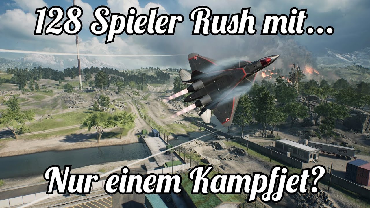 Battlefield 2042: 128 Spieler Rush (Teil 2) Jet Gameplay auf Kaspische Grenze / Balance Probleme