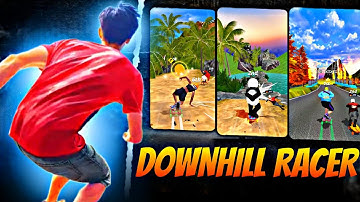 Downhill Racer Gameplay Walkthrough Part 1 (Android, IOS)#androidgames #downhillracer
