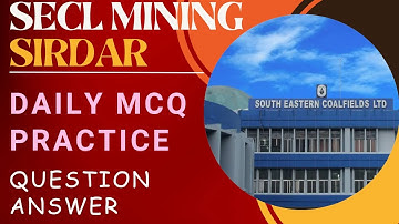 SECL SIRDAR MCQ