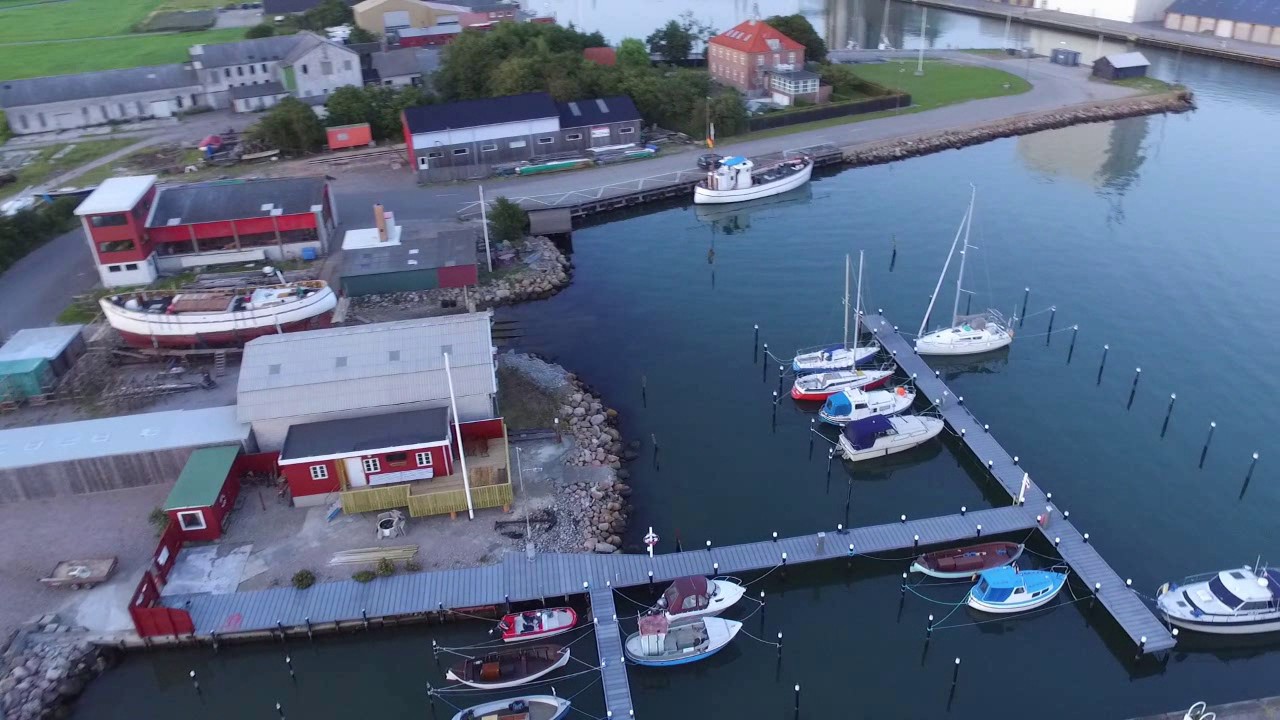 RoosterTour: Drone flight over Rödbyhavn