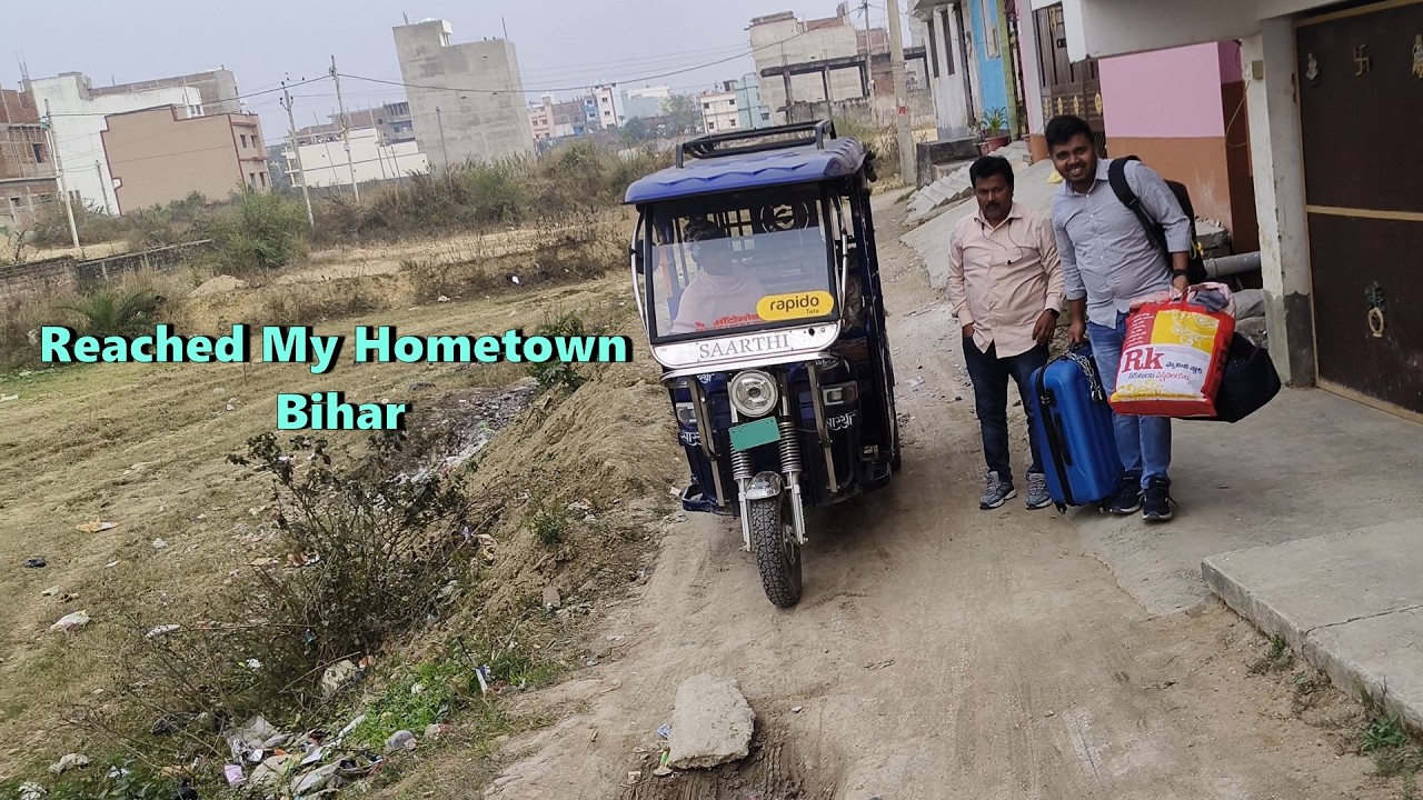 Reached My Hometown in Ev Riksha Bihar😀