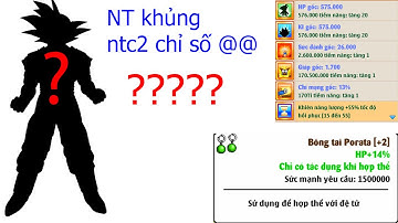 Ngọc rồng online - Siêu phẩm trùm HP sét thường ra đời - Lộ diện con acc hiếm độc nhất tại sv2 | nro