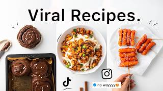 7 Viral Recipes that Actually Work. (easy, vegan & life changing) screenshot 3