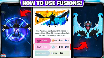 Necrozma Fusion is COMING! How to Use Solar & Lunar Fusion Energy for Dusk Mane & Dawn Wings
