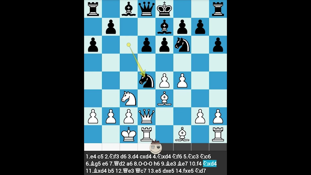 SICILIAN DEFENSE: Richter-Rauzer Attack with 12.Qe3 #siciliandefense