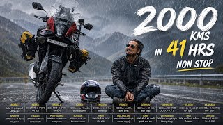 Pune to Jammu & Kashmir | Non Stop | 400 kms of rain | 2000 kms ride to Himalayas