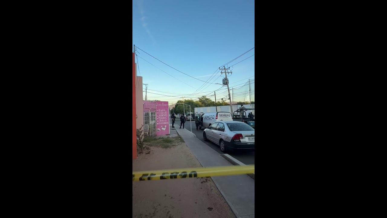 Asesinan a balazos a un hombre frente a unas canchas de futbol de la colonia Sinaloa, en Culiacán
