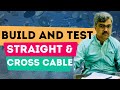 Building, Testing, and Using Straight-Through and Cross-Over UTP Cables: